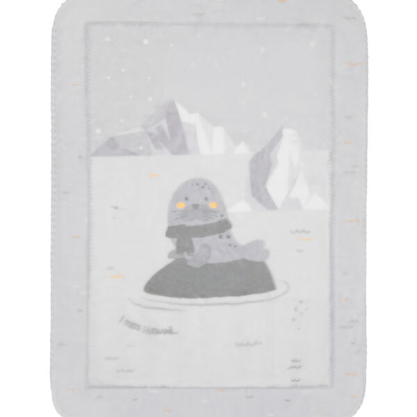 Супер меко бебешко одеяло 110/140 см Seally Mein stock