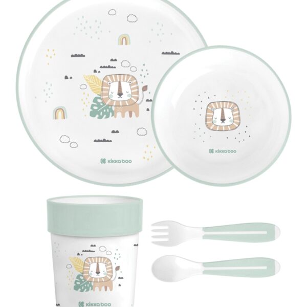 Сет за хранене пластмаса Savanna Mintin stock