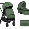 Комбинирана количка 2в1 с кош за новородено Tiffany Army Green 2024in stock
