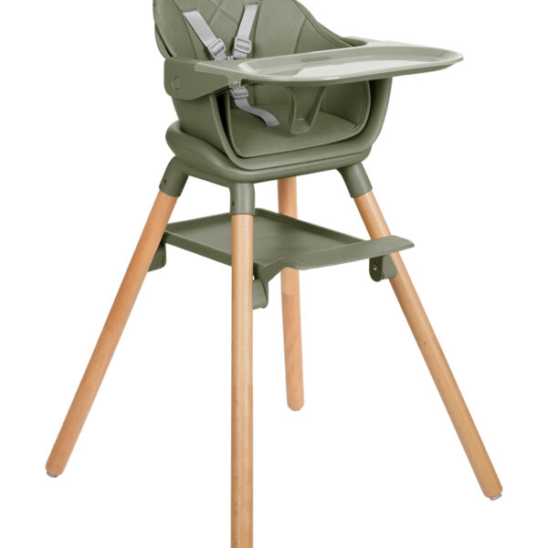 Стол за хранене 6в1 Woody Army Green 2024in stock