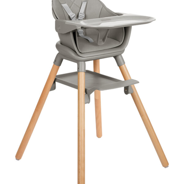 Стол за хранене 6в1 Woody Grey 2024in stock