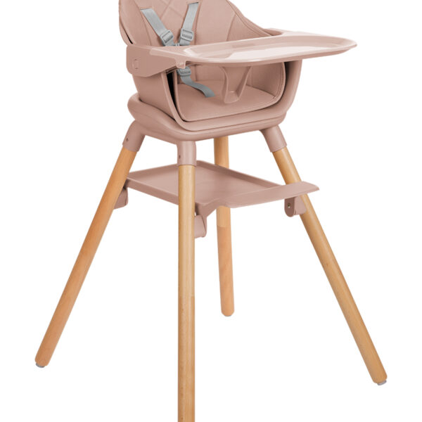 Стол за хранене 6в1 Woody Pink 2024in stock