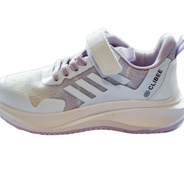 CLIBEE Маратонки за момиче с бели ленти