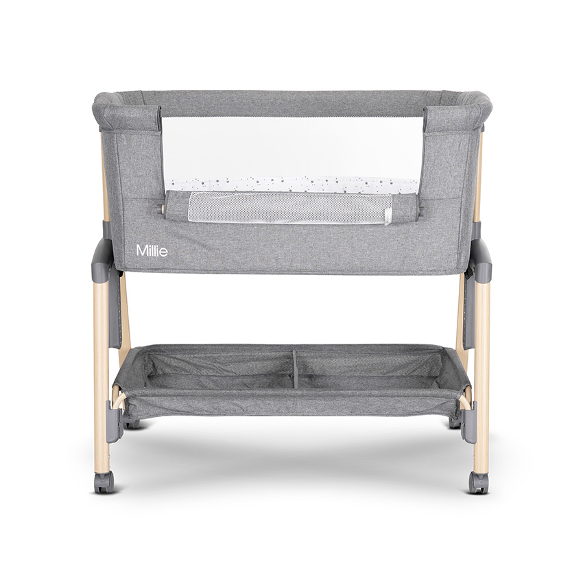 подходящо за закрепване към повечето легла посредством допълнителни ремъци