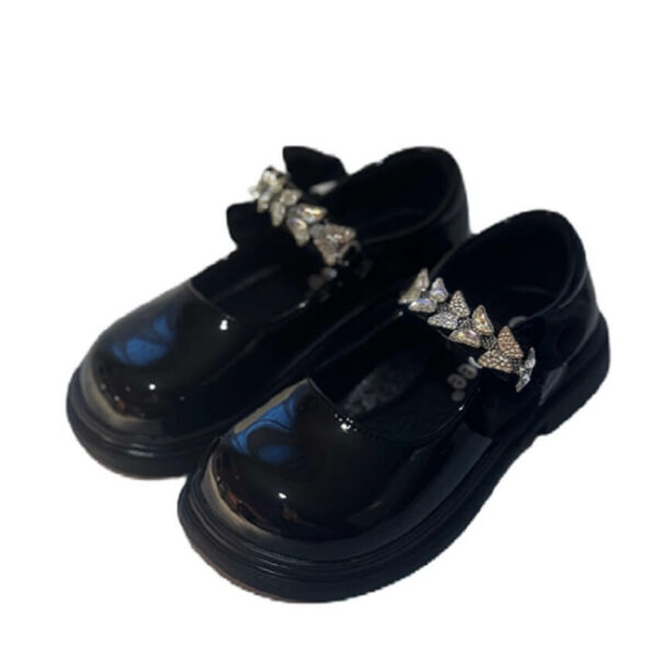 Черни обувки с пеперудки 2