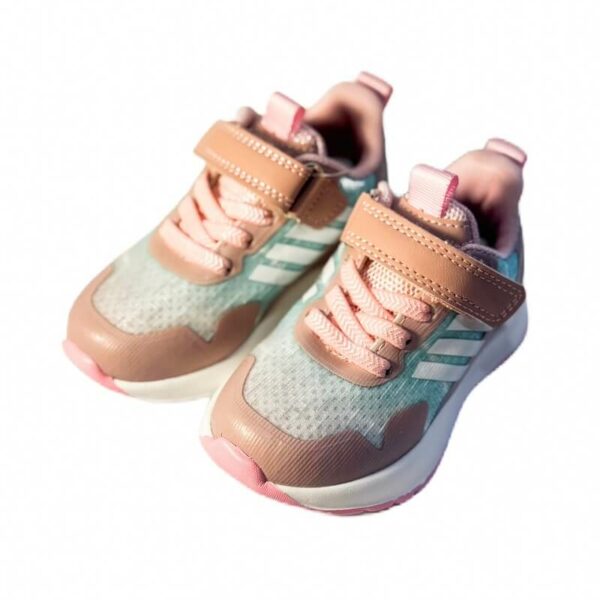 Маратонки розово със зелено 2