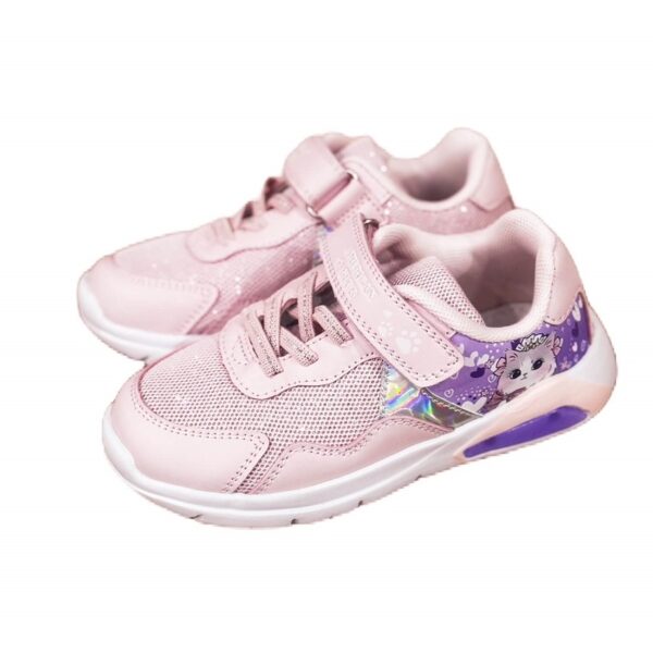 розови маратонки с коте