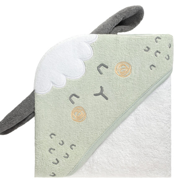 Хавлия с качулка 90/90см тери Sleepy Sheepin stock