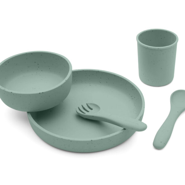 Сет за хранене 5 части Platinum Silicone Sagein stock