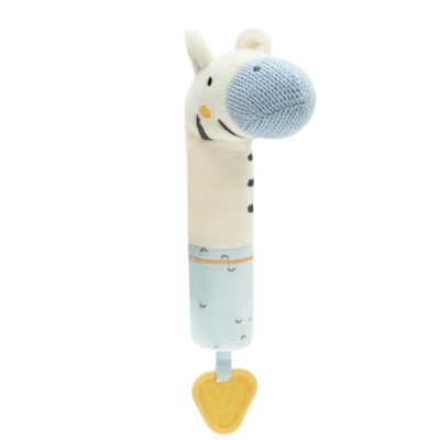 Играчка пискун с гризалка Stripy Friendsin stock