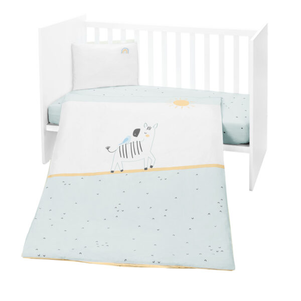 Бебешки спален комплект 3 части Stripy Friendsin stock