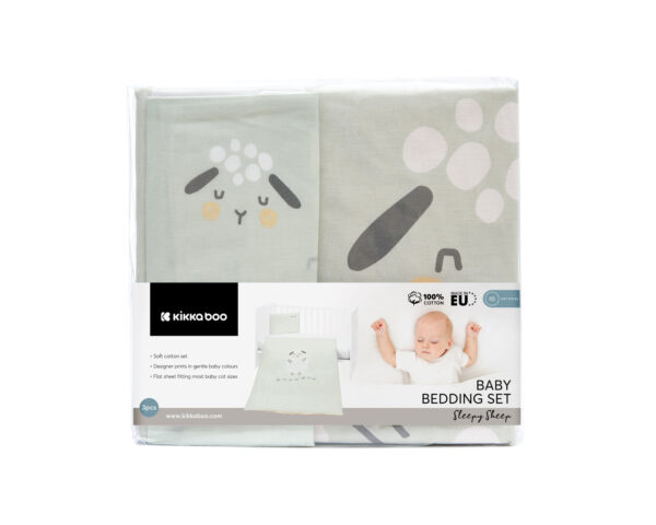 Бебешки спален комплект 3 части Sleepy Sheepin stock