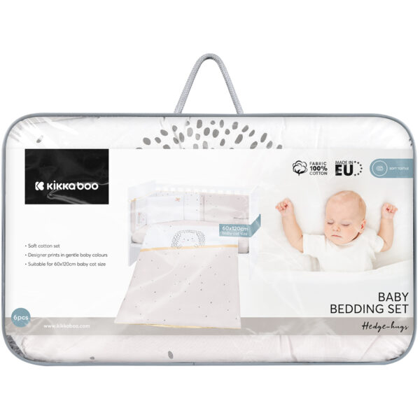 Бебешки спален комплект 6 части 60/120 Hedge-hugsout of stock