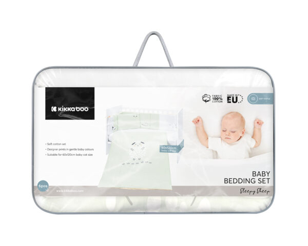 Бебешки спален комплект 6 части 60/120 Sleepy Sheepout of stock