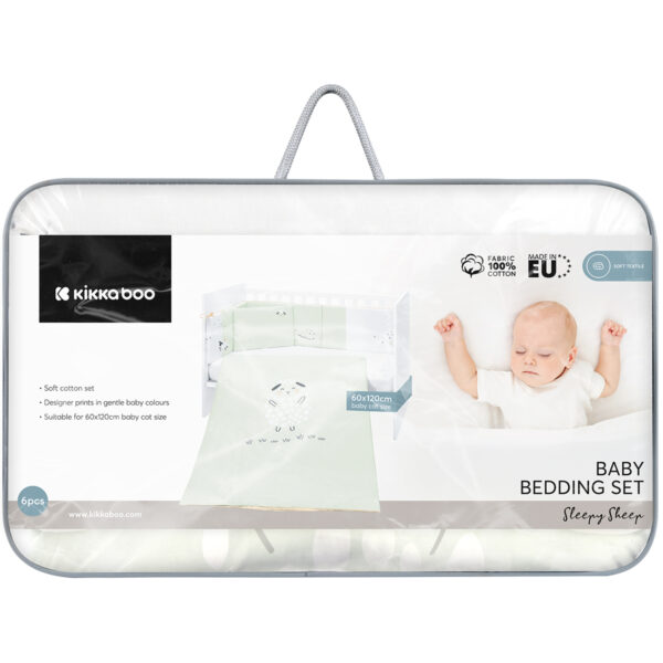 Бебешки спален комплект 6 части 60/120 Sleepy Sheepout of stock