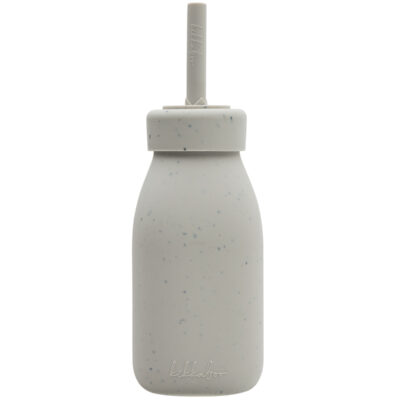Шише със сламка Platinum Silicone Sandin stock
