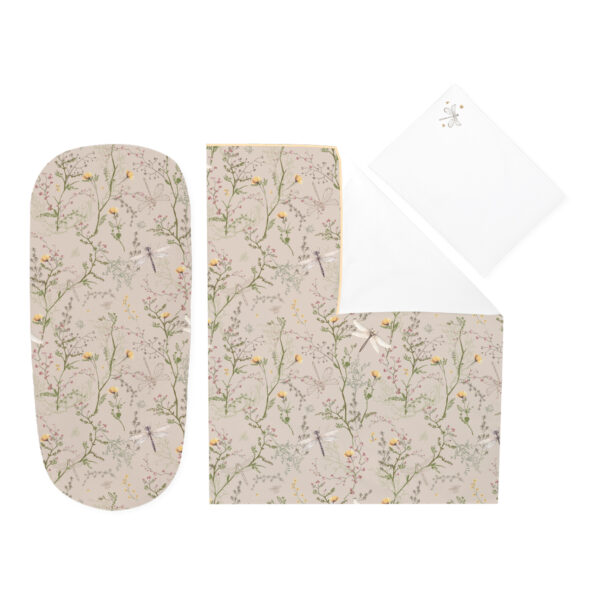 Бебешки спален комплект за количка 6 части Secret Garden Beigein stock