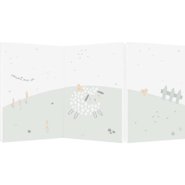 Сгъваем матрак 60/120/5 cm Sleepy Sheepin stock