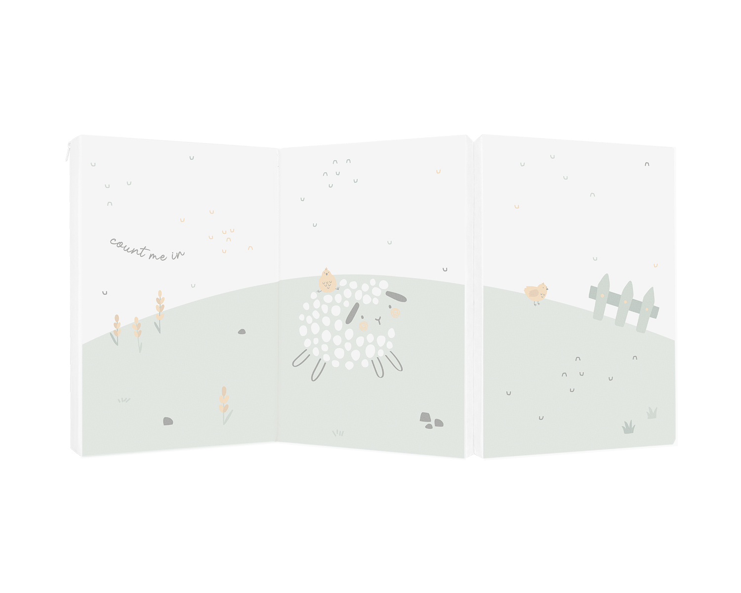 Сгъваем матрак 60/120/5 cm Sleepy Sheepin stock