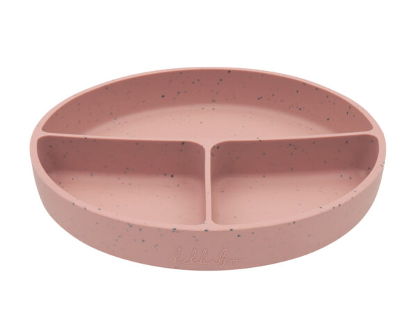 Чиния с отделения и вакуумно дъно Platinum Silicone Blushin stock