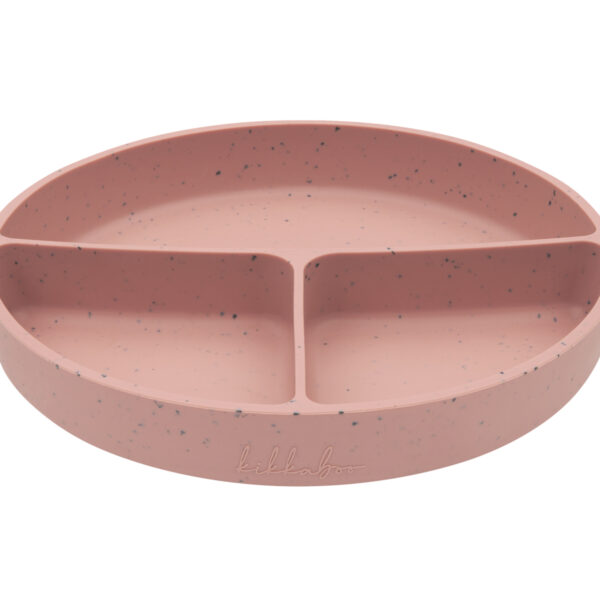 Чиния с отделения и вакуумно дъно Platinum Silicone Blushin stock