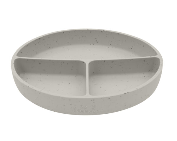 Чиния с отделения и вакуумно дъно Platinum Silicone Sandin stock
