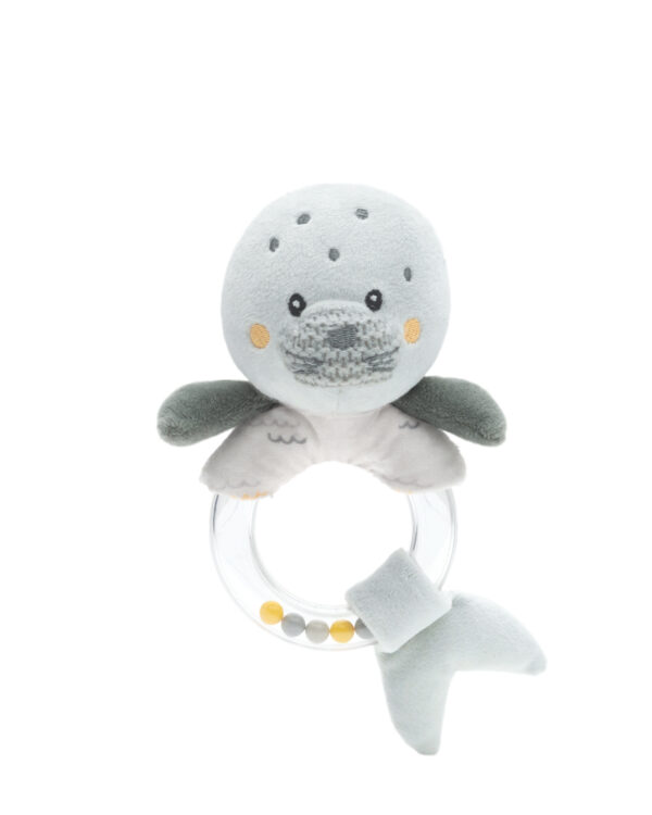 Играчка плюшена дрънкалка Seally mein stock