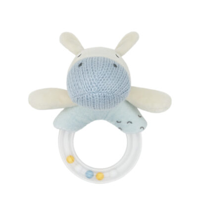 Играчка плюшена дрънкалка Stripy Friendsin stock