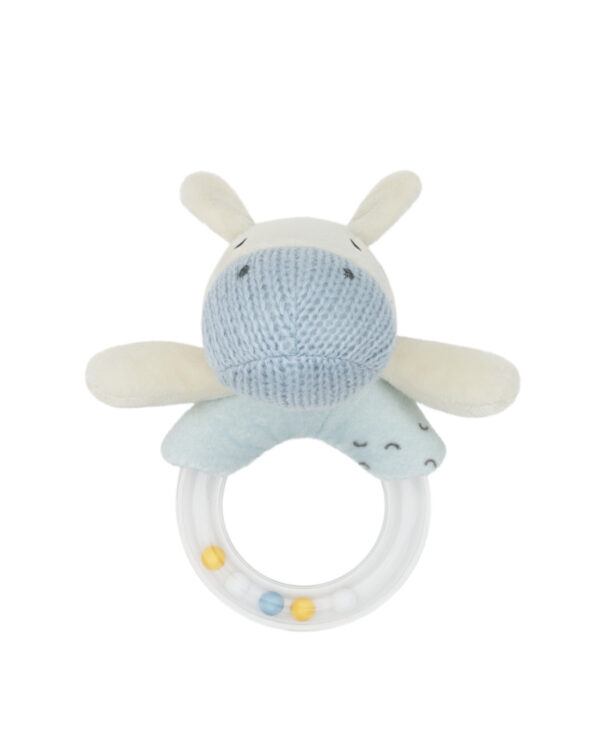 Играчка плюшена дрънкалка Stripy Friendsin stock