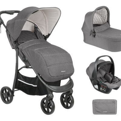 Комбинирана количка 3в1 Selina Light Grey 2024out of stock