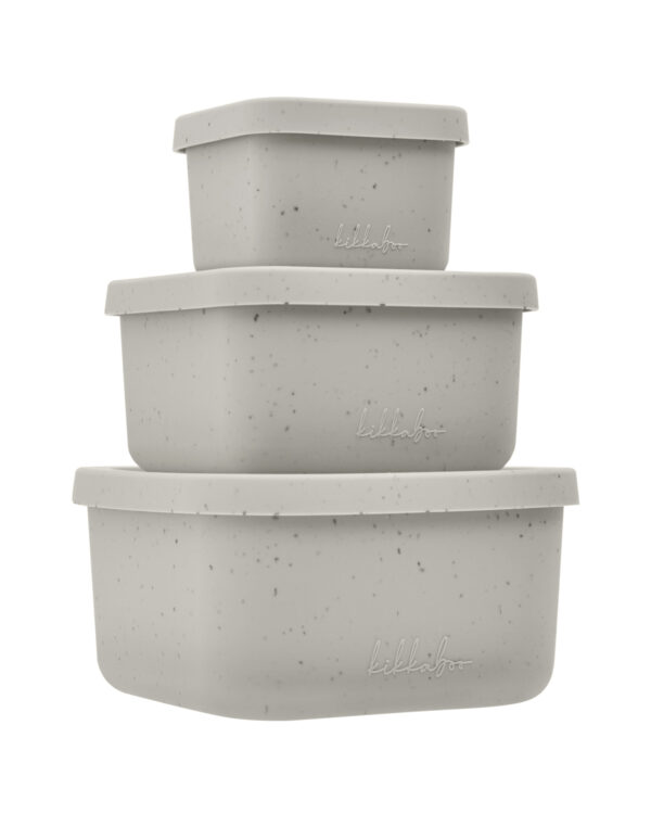 Сет кутии за храна 3 бр Platinum Silicone Sandin stock