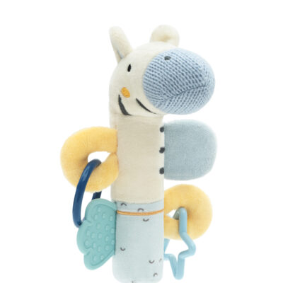 Занимателна играчка пискун Stripy Friendsin stock
