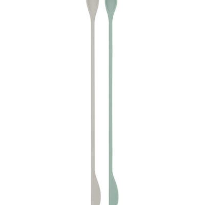 Сет лъжици за разбъркване 2 бр Platinum Siliconein stock