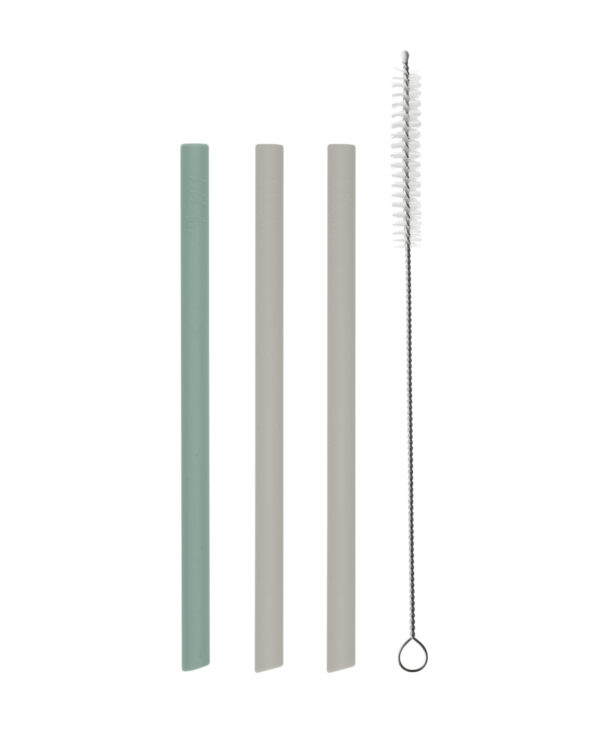 Сет сламки 3 бр Platinum Silicone Sagein stock