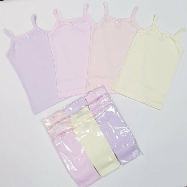 Едноцветен потник с тънка презрамка