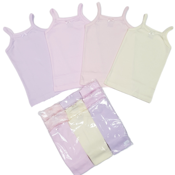 VENERA Едноцветен потник с тънки презрамки Рипс