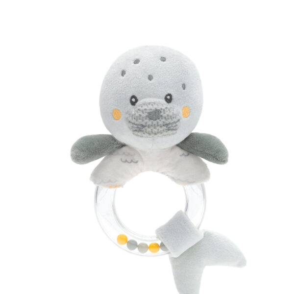 Играчка плюшена дрънкалка Seally mein stock