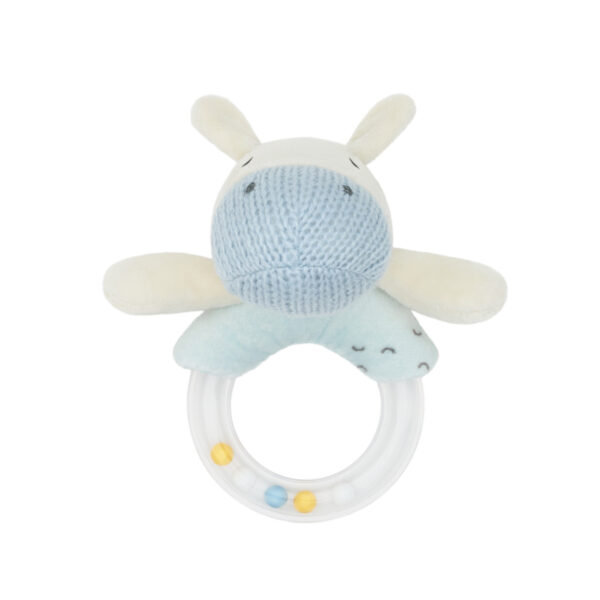 Играчка плюшена дрънкалка Stripy Friendsin stock