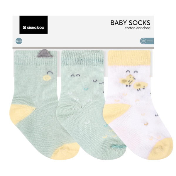 Бебешки чорапи с 3D уши Sleepy Sheep 0-6мin stock