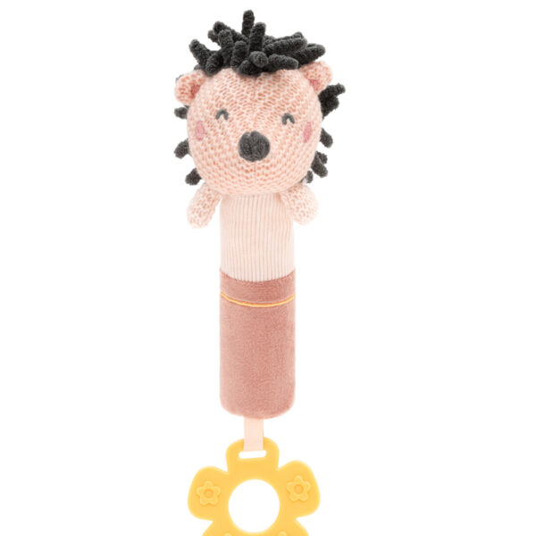 Играчка пискун с гризалка Hedge-hugsin stock