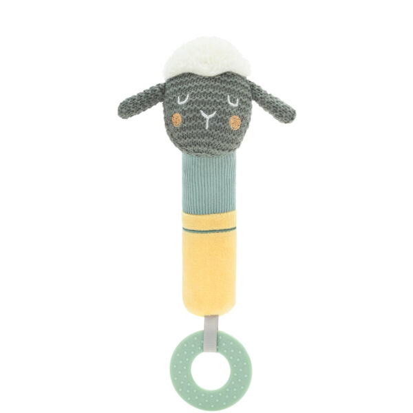 Играчка пискун с гризалка Sleepy Sheepin stock