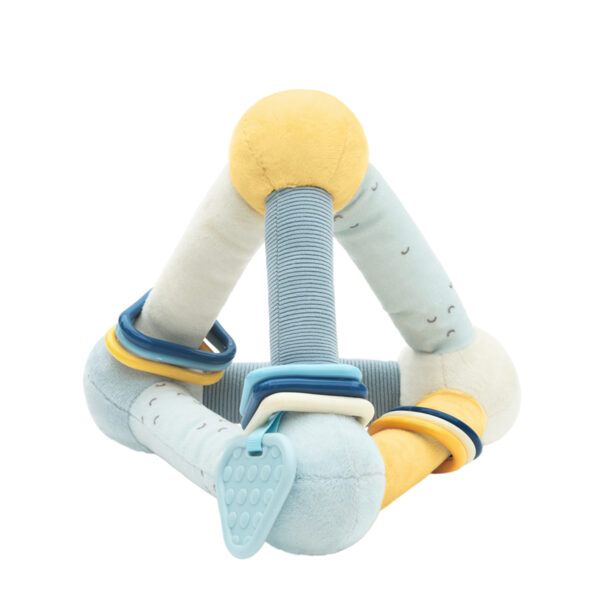 Занимателен плюшен триъгълник Stripy Friendsin stock