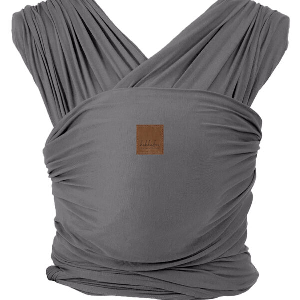 Слинг за носене на бебе Isla Dark Greyin stock