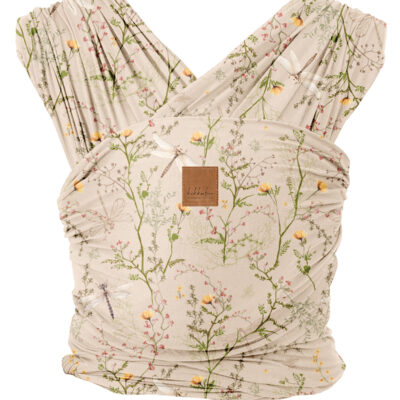 Слинг за носене на бебе Isla Secret Garden Beigein stock