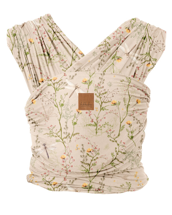 Слинг за носене на бебе Isla Secret Garden Beigein stock