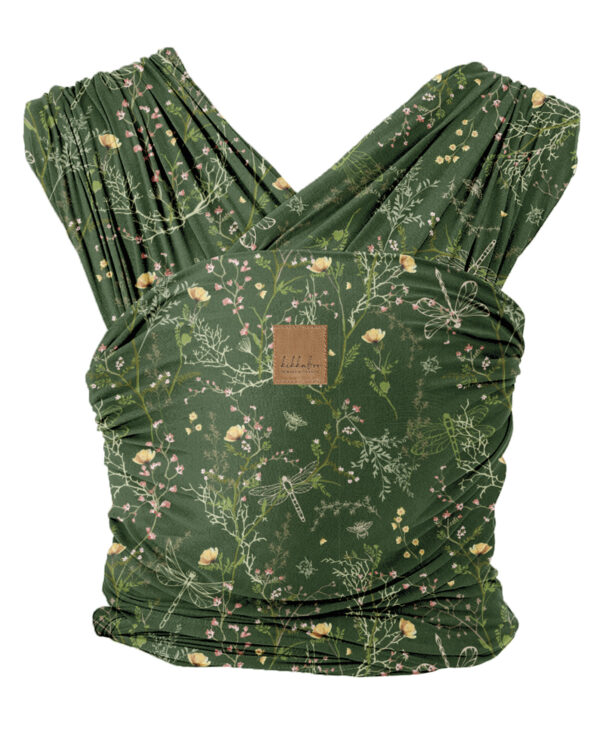 Слинг за носене на бебе Isla Garden Deep Greenin stock