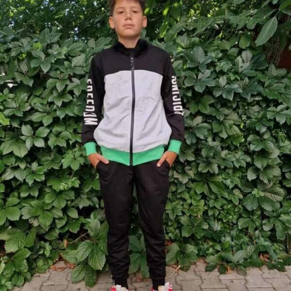 Рач комплект със зелено