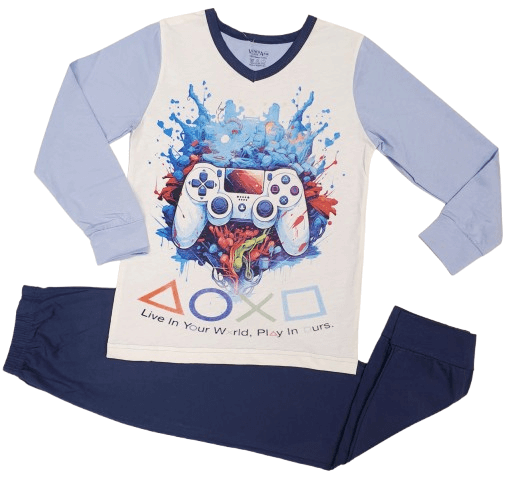 Детска пижама с дълъг ръкав Game - Венера