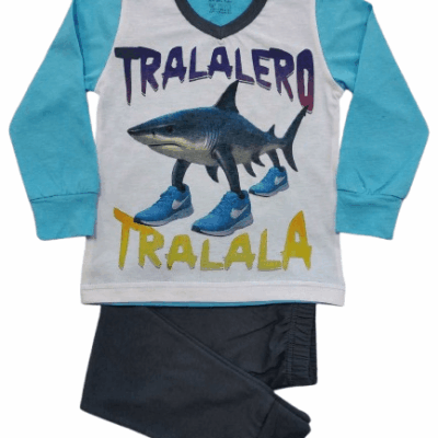 Детска пижама с дълъг ръкав с Tralalero Tralala - Венера