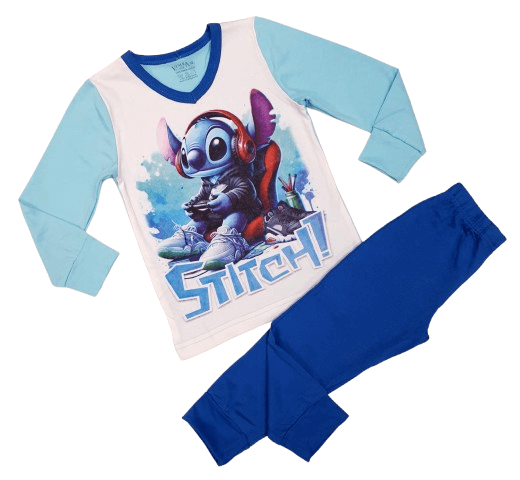 Детска пижама с дълъг ръкав Stitch-Венера